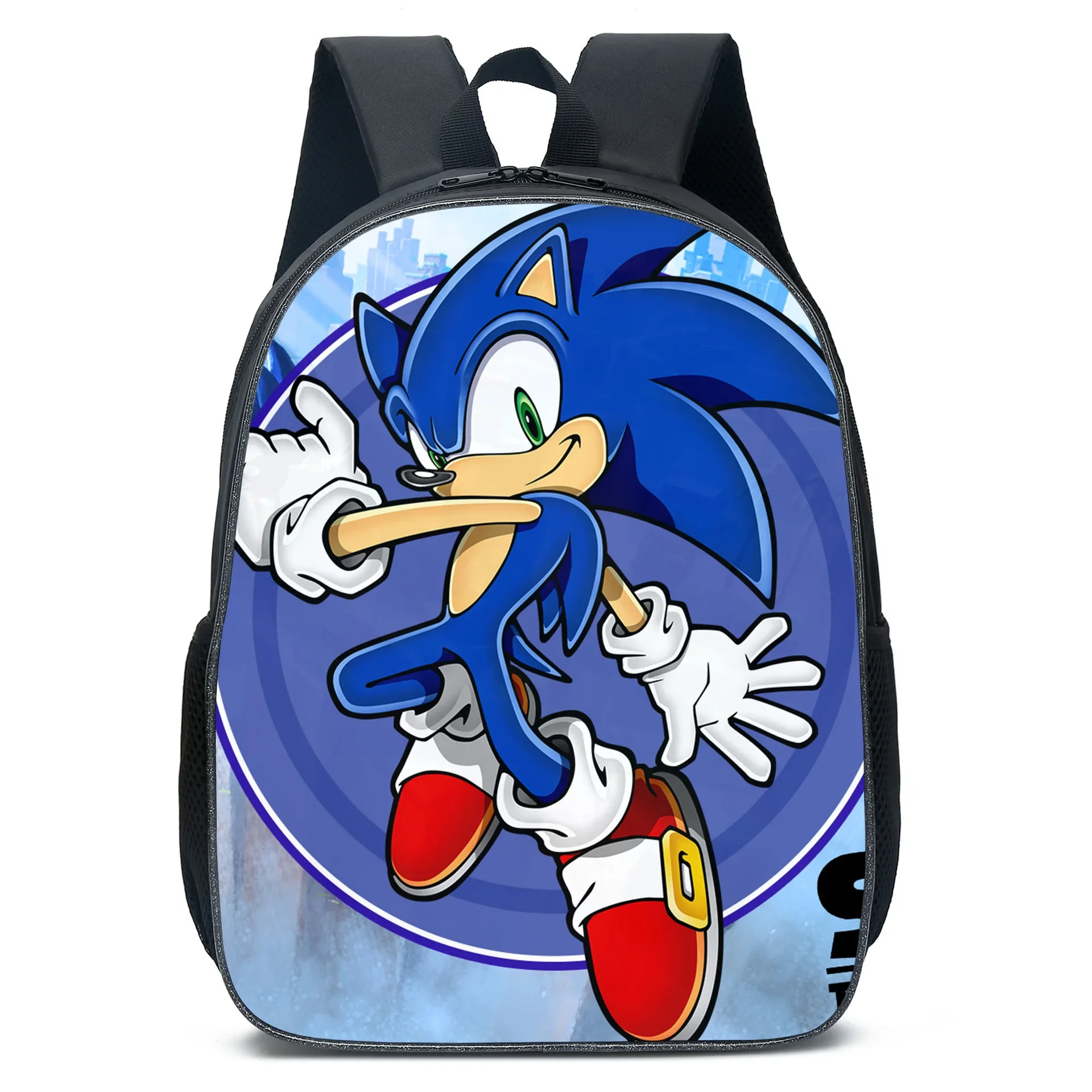 Sports Backpack SONIC Primary and Secondary School Bags Children's Backpacks Kawaii Anime Cartoon School Bag Mochila 14