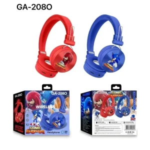 Cartoon Sonics Anime Bluetooth Earphones Gaming Headset Game Peripheral Student Birthday Gifts 1