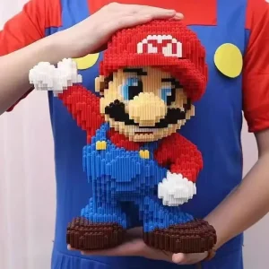 Super Mario Large Block Puzzle Assembly Toy 3D Puzzle Children's Birthday Gift Desktop Decoration 1