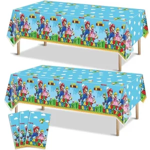 Gold Coin Bros Birthday Banner Figures Party Streamers Happy Birthday Party Favors Background Baby Shower Kids Boys Gifts Toys 1
