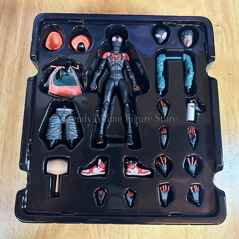 Sv Action Spiderman Miles Morales Action Figure Collection 6