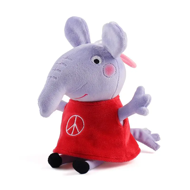 19cm Original Peppa Pig Plush Toys George Good Friend Suxi sheep Cartoon Anime Figure Stuffed Plush Toys Kids Christmas Gift Toy 5
