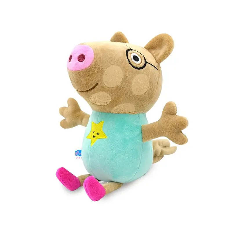 19cm Original Peppa Pig Plush Toys George Good Friend Suxi sheep Cartoon Anime Figure Stuffed Plush Toys Kids Christmas Gift Toy 6