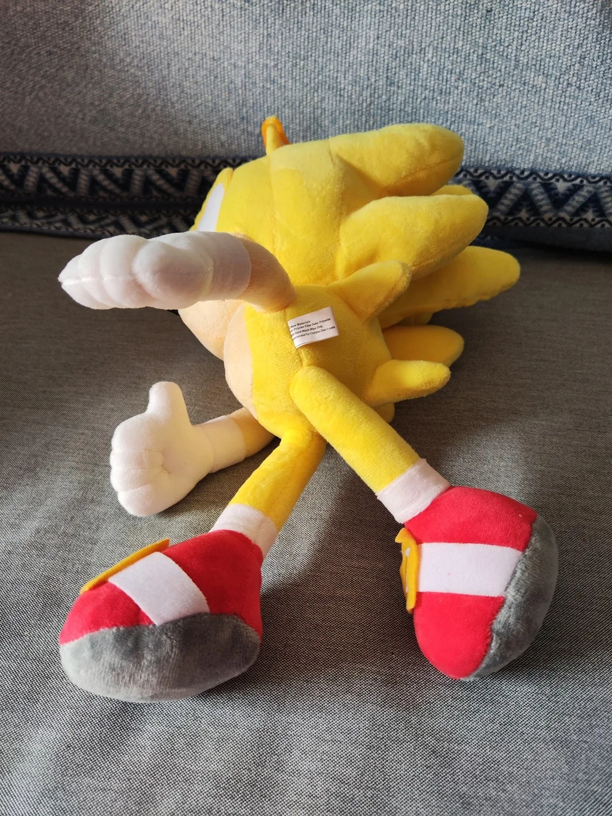Cross-border new-style plush toy of the cartoon character Sonic the Hedgehog, a cute rabbit-style plush toy, related merchandise 2
