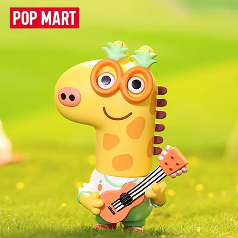 POP MART Peppa Pig Family Celebration Series Blind Box Guess Bag Mystery Box Toys Doll Cute Anime Figure Desktop Ornaments Gift 2