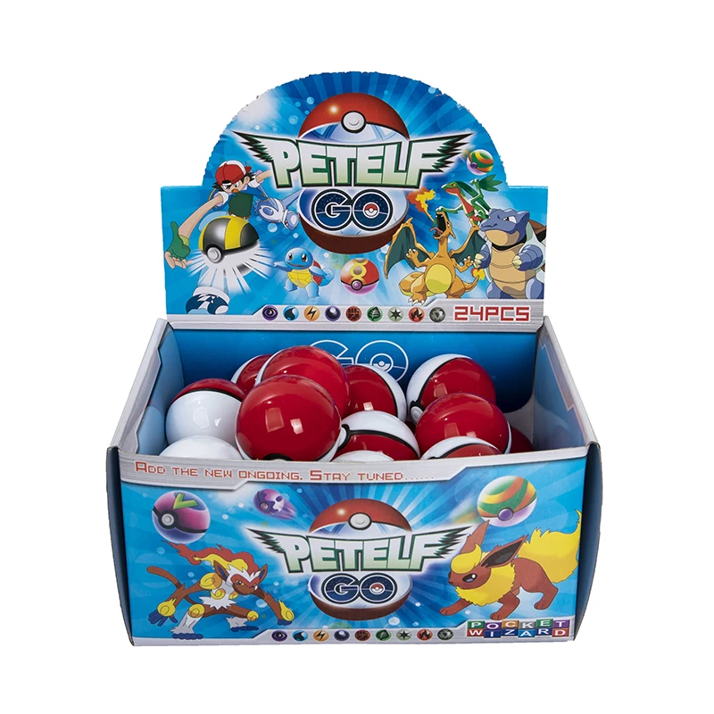 24Pcs /Set 5CM Pokemon PokeBall Model Anime Figure 5