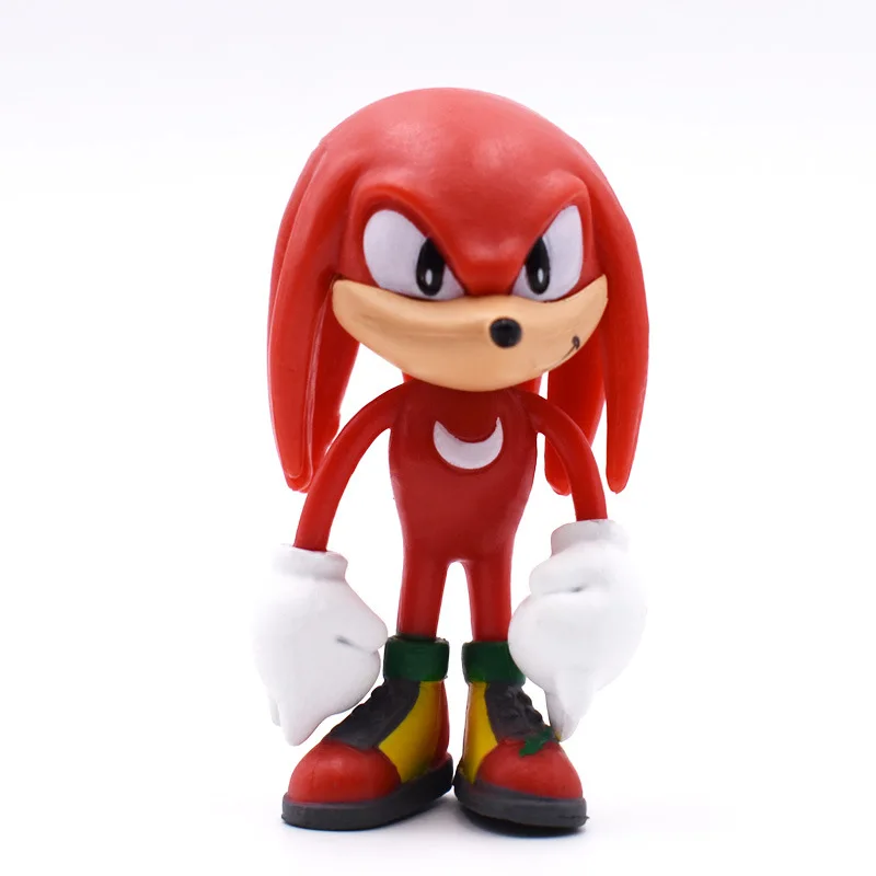 6pcs/set Super Sound Sonic Movie Game Dolls Shadow Hedgehog PVC Figure Model Toy Kids Birthday Gift 1