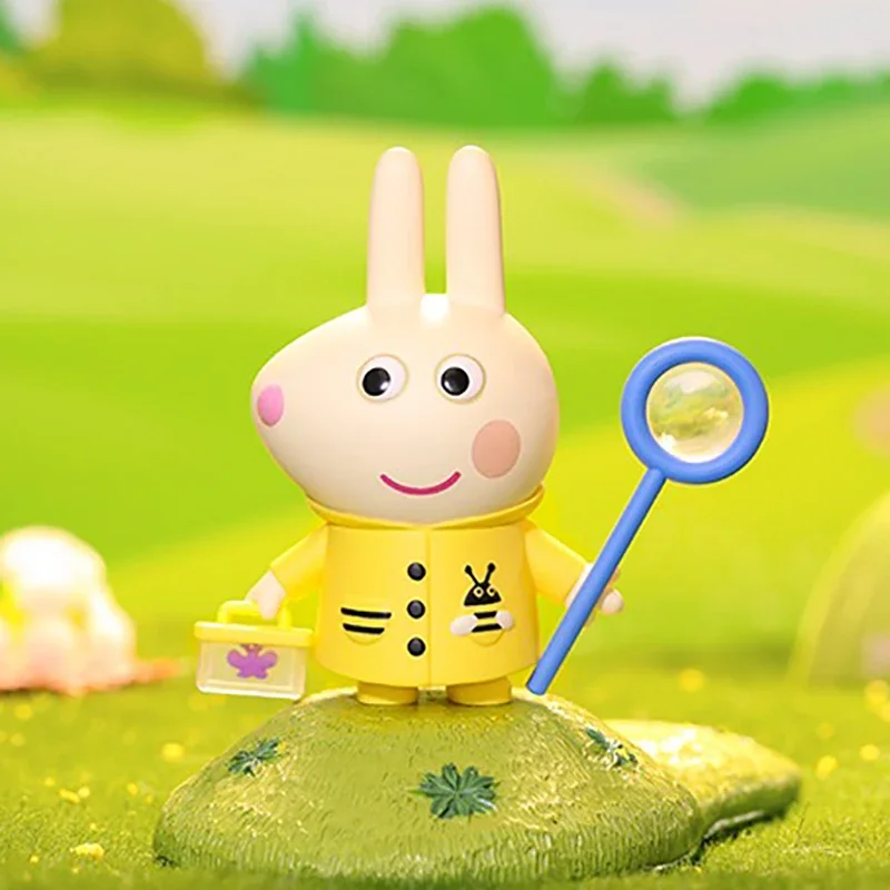 POP MART Peppa Pig Family Celebration Series Blind Box Mystery Box Kawaii Ornaments Figurines Home Decor Desktop Model Dolls 2