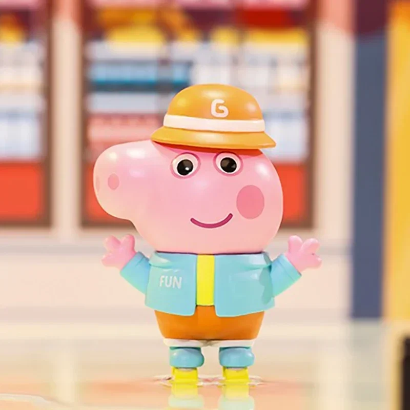 POP MART Peppa Pig Family Celebration Series Blind Box Guess Bag Mystery Box Toys Doll Cute Anime Figure Desktop Ornaments Gift 3