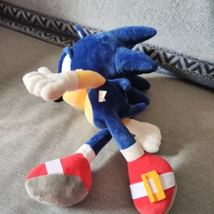 Cross-border new-style plush toy of the cartoon character Sonic the Hedgehog, a cute rabbit-style plush toy, related merchandise 1