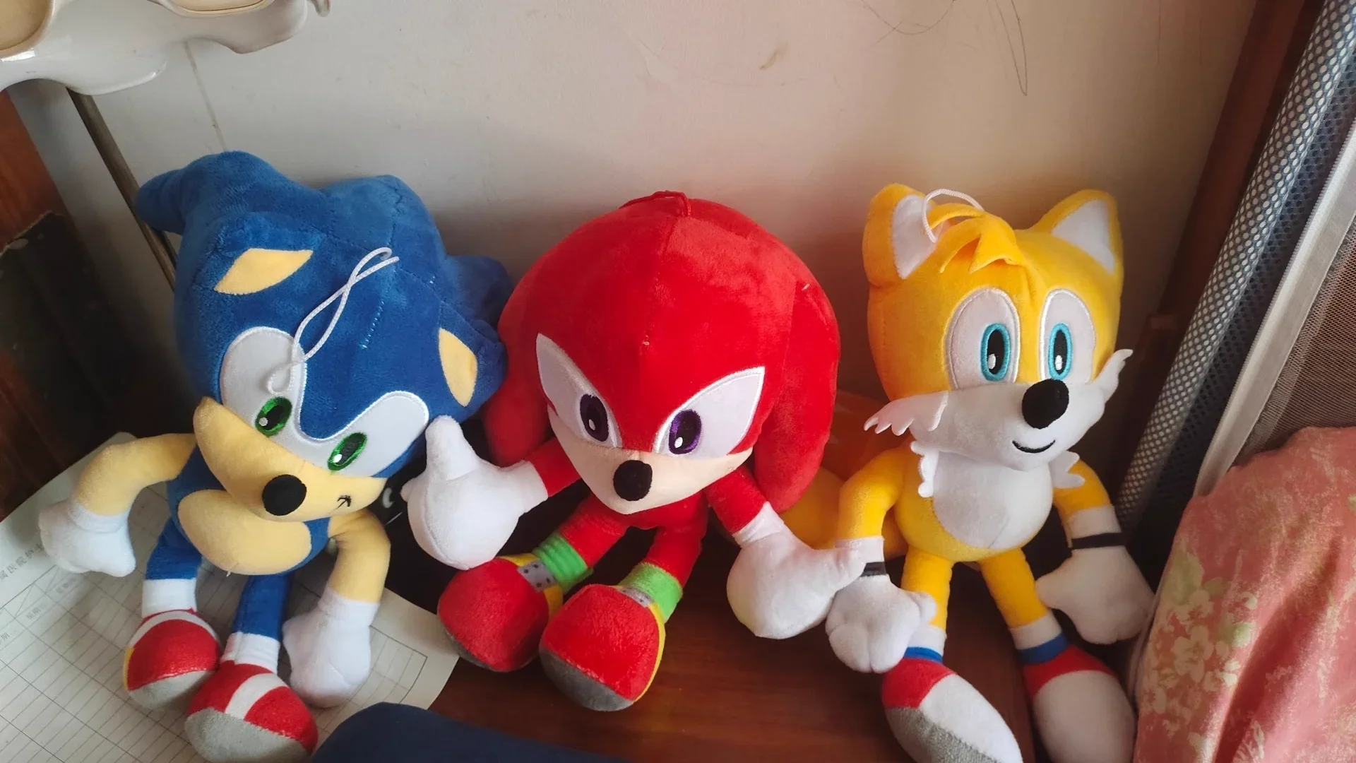 Sonic Hot Sale Cartoon Sonic Doll Cute Anime Toy Anime Games Hedgehog Mouse SchattTal Siffer Peripheral Plush Toy Kids Gifts 3