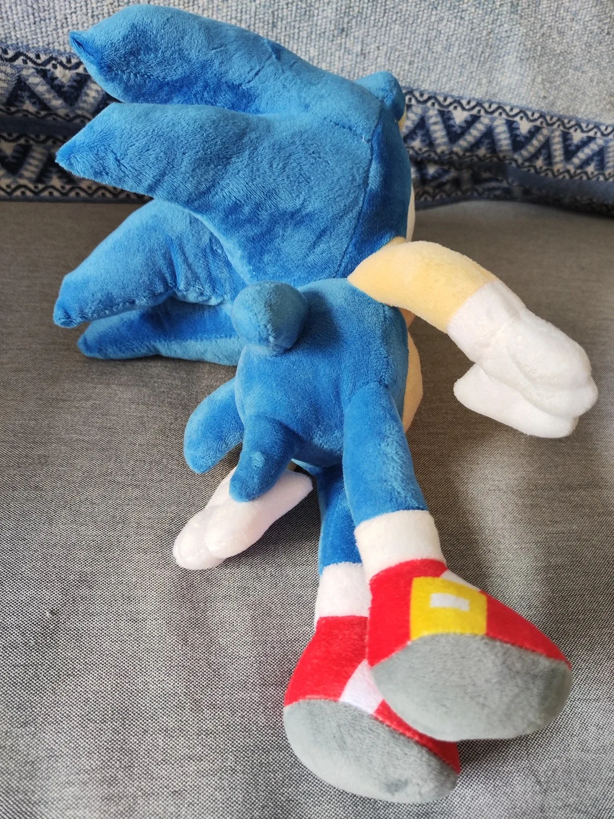 Cross-border new-style plush toy of the cartoon character Sonic the Hedgehog, a cute rabbit-style plush toy, related merchandise 5