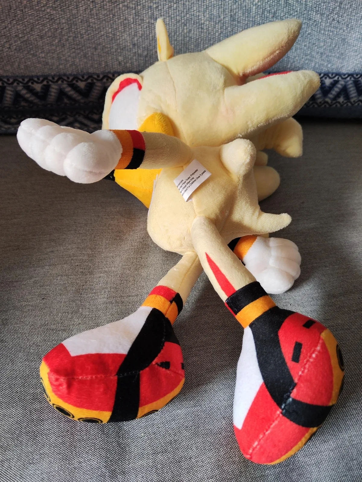 Cross-border new-style plush toy of the cartoon character Sonic the Hedgehog, a cute rabbit-style plush toy, related merchandise 4