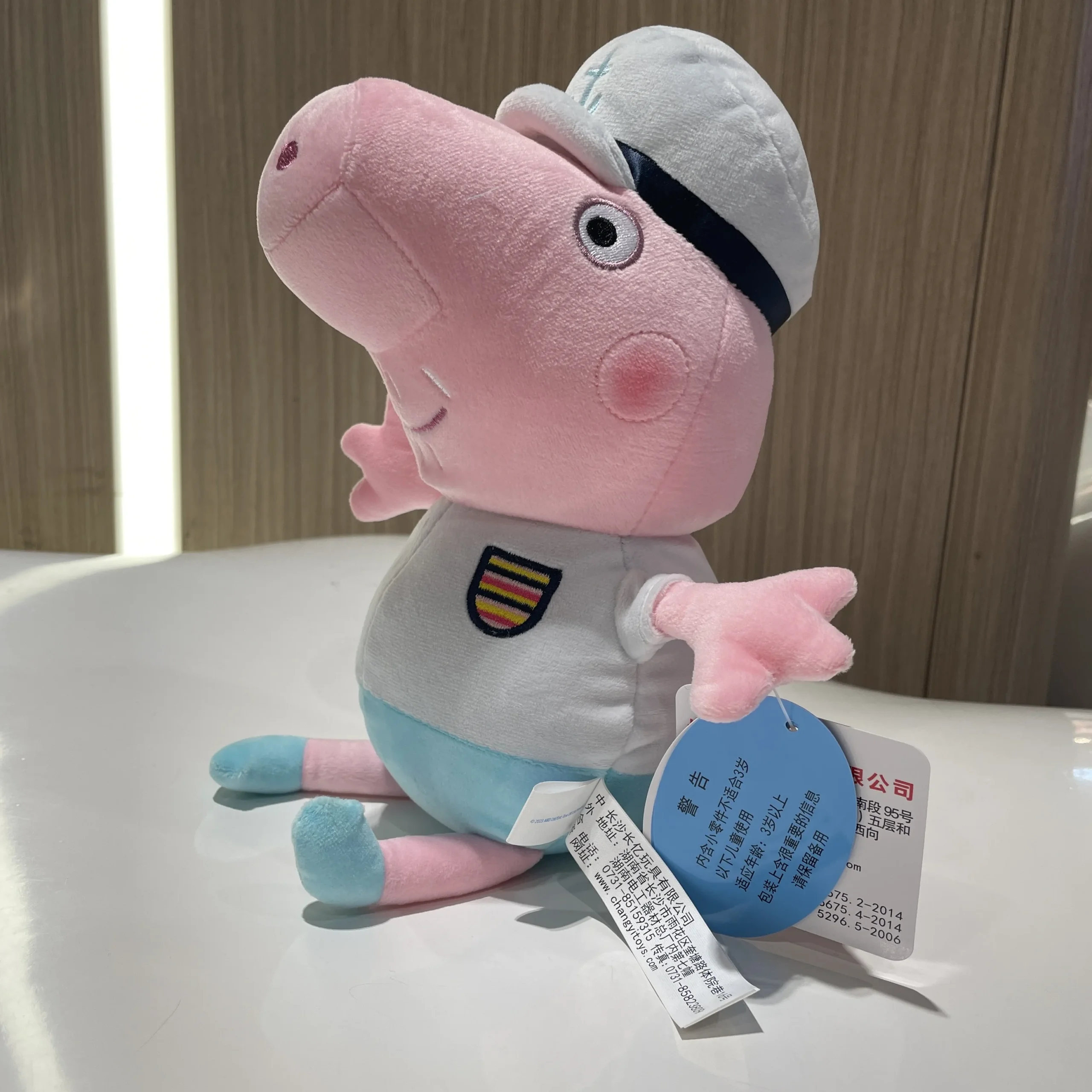 30CM Original Peppa Pig Page Pig Grandpa Pig Grandma Plush Toy Children Page Boy Girl Doll Peppa George Doll Birthday Gift 2