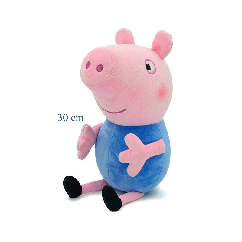 30cm Original Peppa Pig Plush Toys George Eddie Bear Mr Dinosaur Cartoon Anime Figure Stuffed Plush Toys Kids Christmas Gift Toy 5